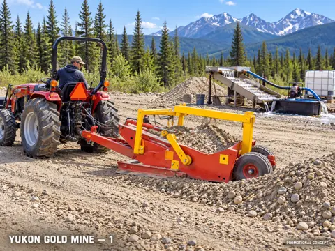 Yukon Gold Mine Gravel Recovery — application concept